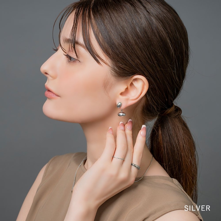 ステンレス製 ピアス レディース | CREAM-DOT | 詳細画像9 