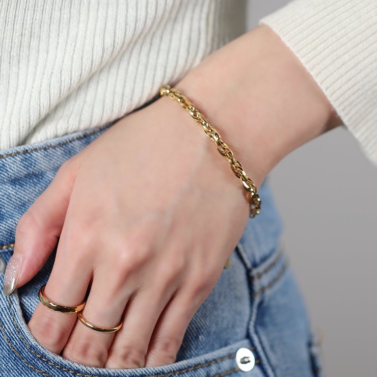 ステンレス製 ブレスレット レディース | CREAM-DOT | 詳細画像6 