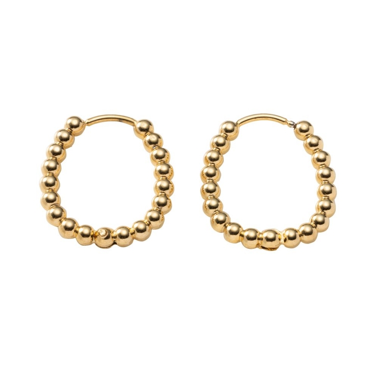 ゴールド | ステンレス製 ピアス 金属アレルギー | CREAM-DOT