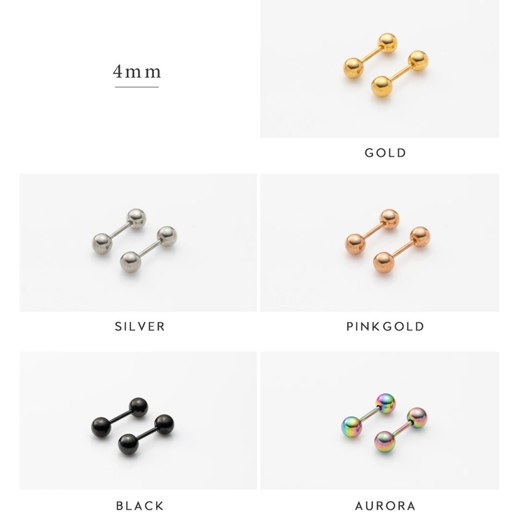 全20種類 ステンレス製 ピアス | CREAM-DOT | 詳細画像6 