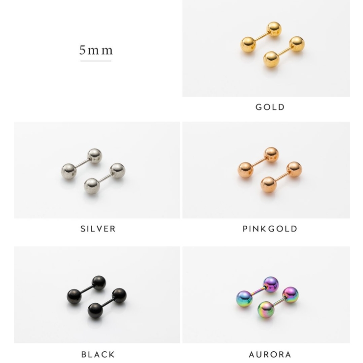 全20種類 ステンレス製 ピアス | CREAM-DOT | 詳細画像7 