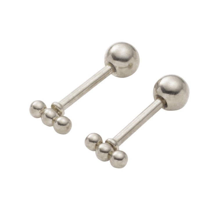 シルバー | ステンレス製 ピアス 金属アレルギー | CREAM-DOT