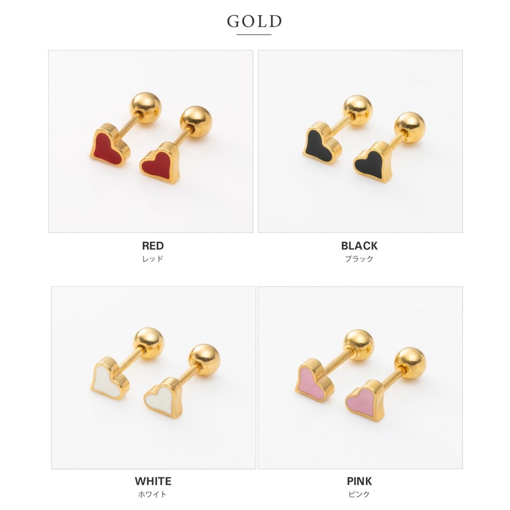 ステンレス製 ピアス 金属アレルギー | CREAM-DOT | 詳細画像4 