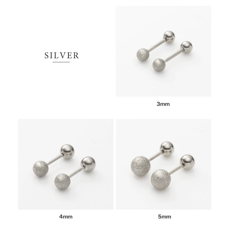 ステンレス製 ピアス 金属アレルギー | CREAM-DOT | 詳細画像5 