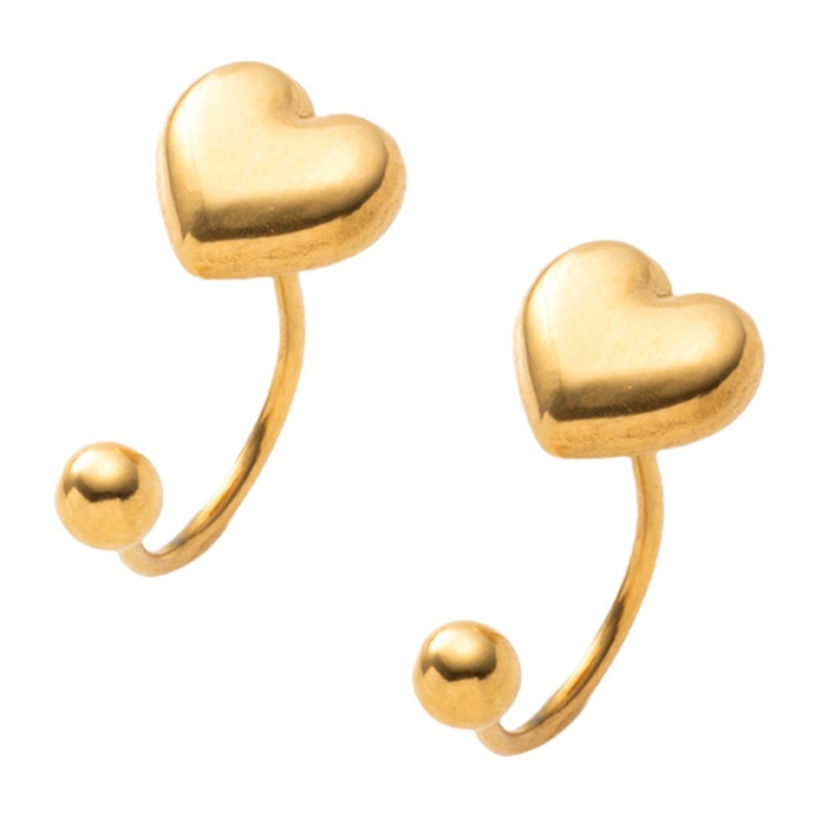 ゴールド | ステンレス製 ピアス 金属アレルギー | CREAM-DOT