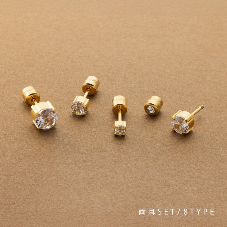 ステンレス製 ピアス 金属アレルギー[品番：CRMA0010155]｜CREAM