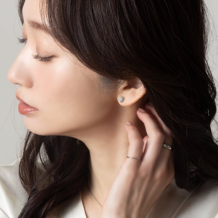 ピアス シルバーポスト 低アレルギー | CREAM-DOT | 詳細画像5 