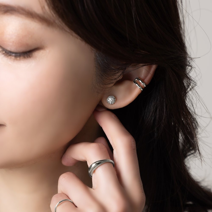 ピアス シルバーポスト 低アレルギー | CREAM-DOT | 詳細画像6 