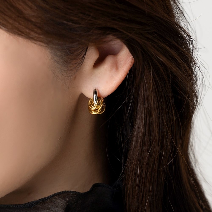 ステンレス製 ピアス 金属アレルギー | CREAM-DOT | 詳細画像4 