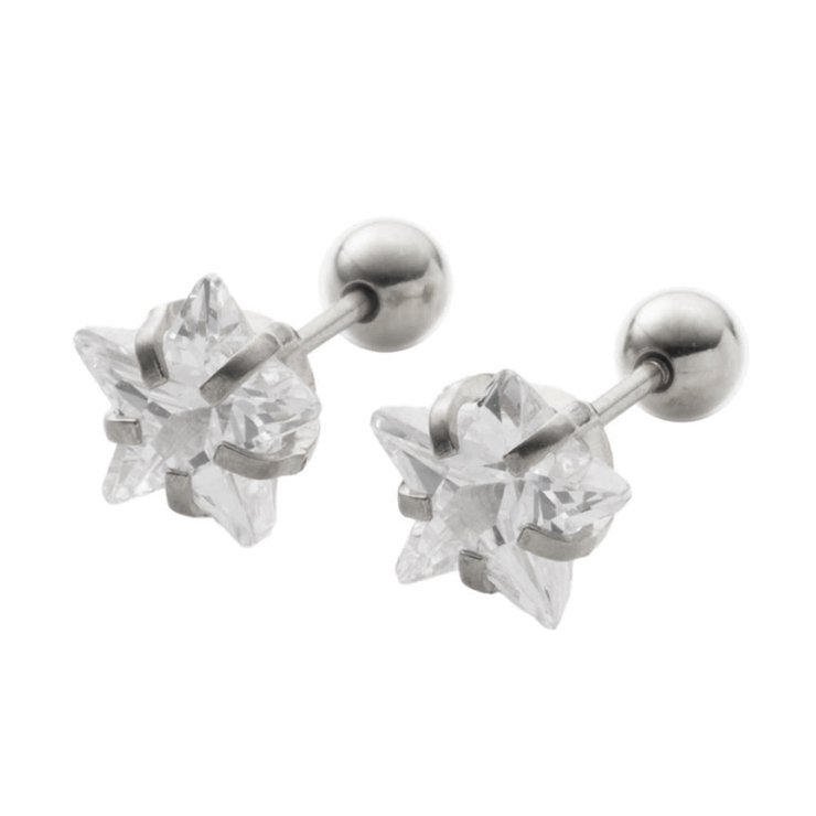 シルバー | ステンレス製 ピアス 金属アレルギー | CREAM-DOT