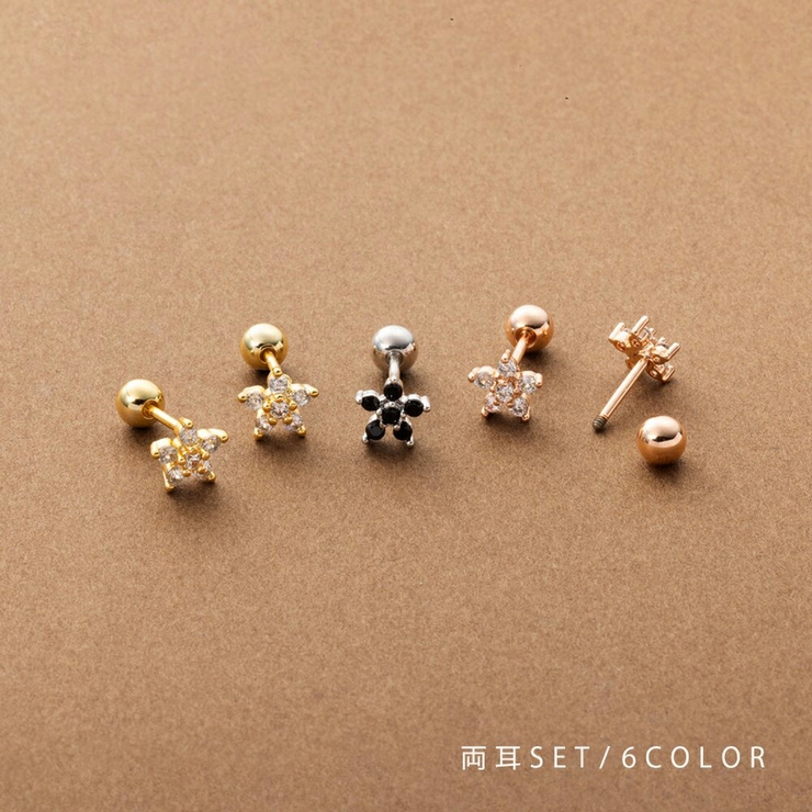 ステンレス製 ピアス 金属アレルギー | CREAM-DOT | 詳細画像1 