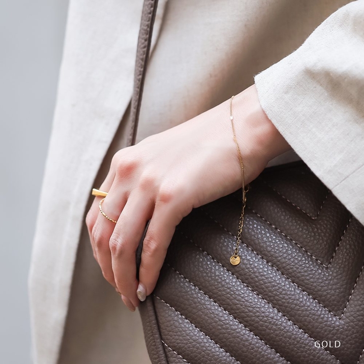 ステンレス製 ブレスレット 金属アレルギー | CREAM-DOT | 詳細画像7 