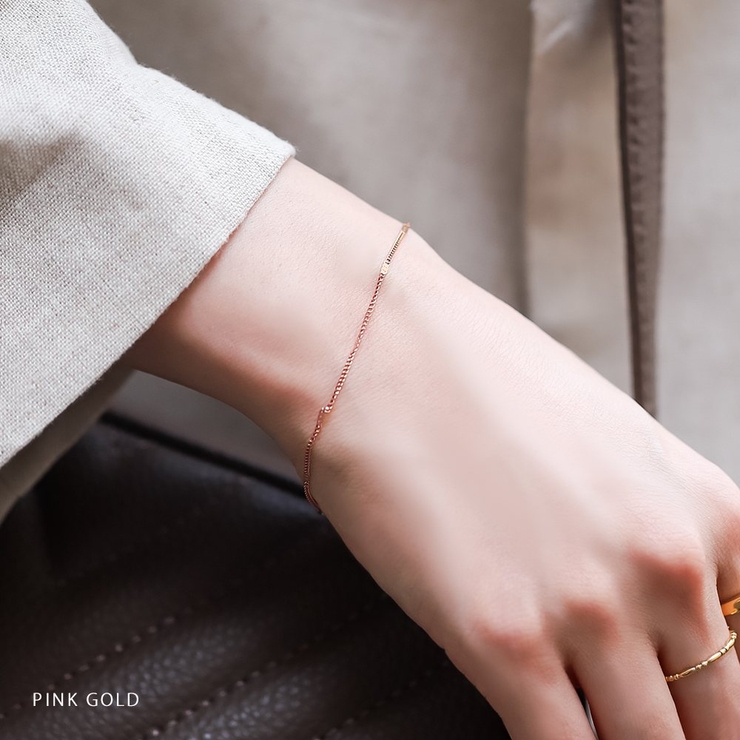 ステンレス製 ブレスレット 金属アレルギー | CREAM-DOT | 詳細画像9 