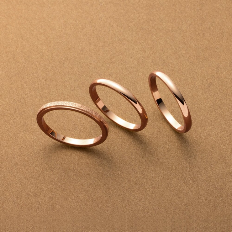 3点セット ステンレス製 リング | CREAM-DOT | 詳細画像3 