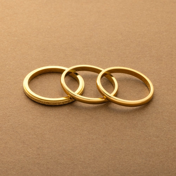 3点セット ステンレス製 リング | CREAM-DOT | 詳細画像4 