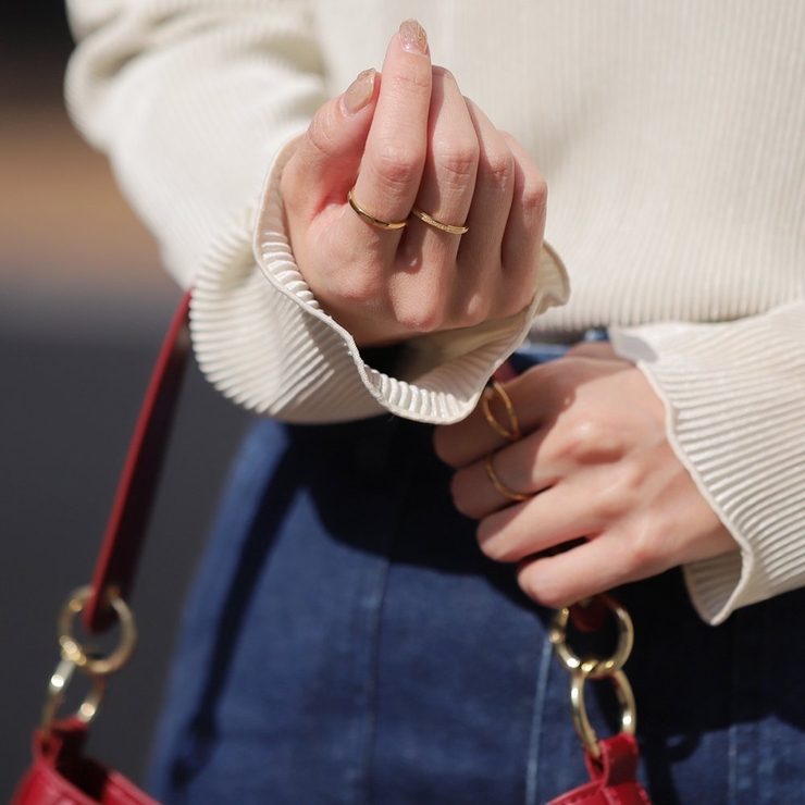 3点セット ステンレス製 リング | CREAM-DOT | 詳細画像6 