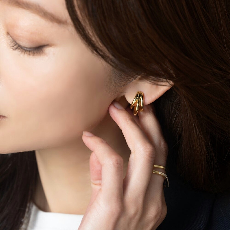 イヤリング レディース ワイヤーフィット | CREAM-DOT | 詳細画像6 