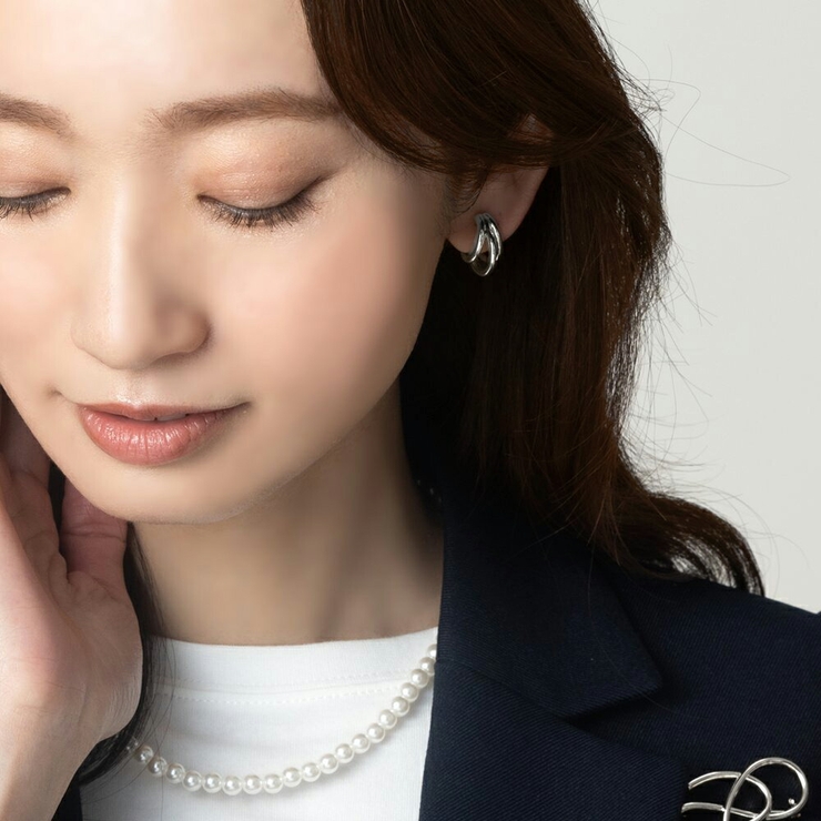 イヤリング レディース ワイヤーフィット | CREAM-DOT | 詳細画像7 