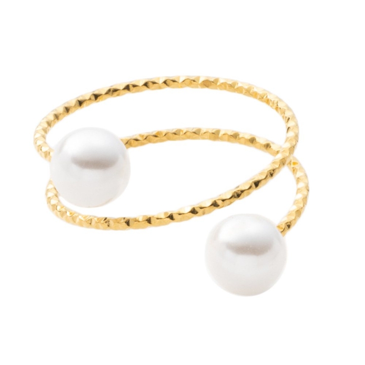 ゴールド | ステンレス製 リング 指輪 | CREAM-DOT