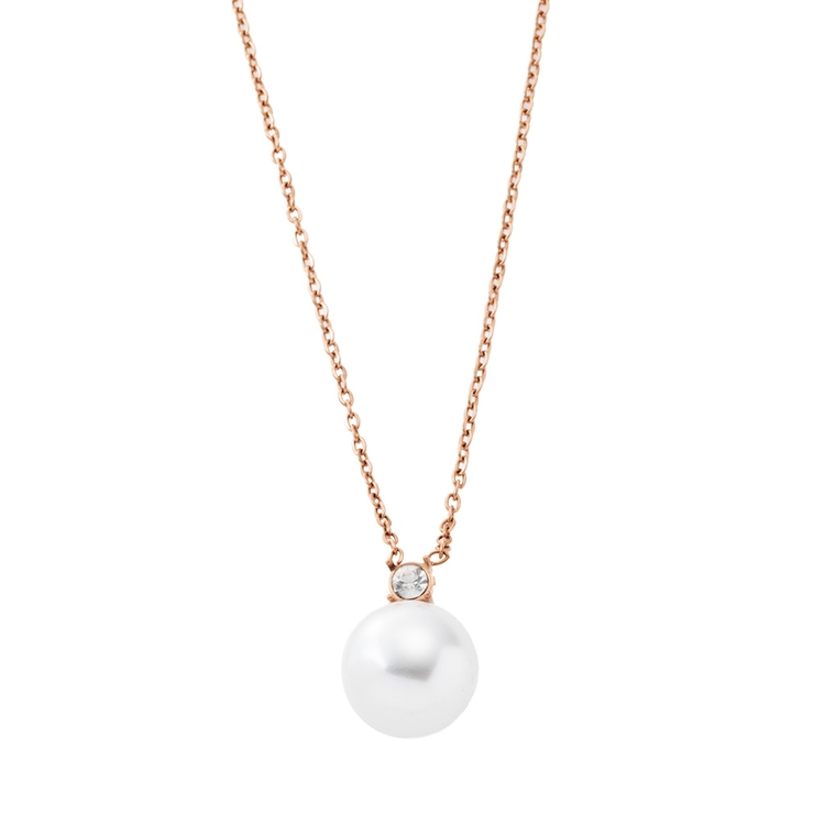 ピンクゴールド | ステンレス製 ネックレス 金属アレルギー | CREAM-DOT