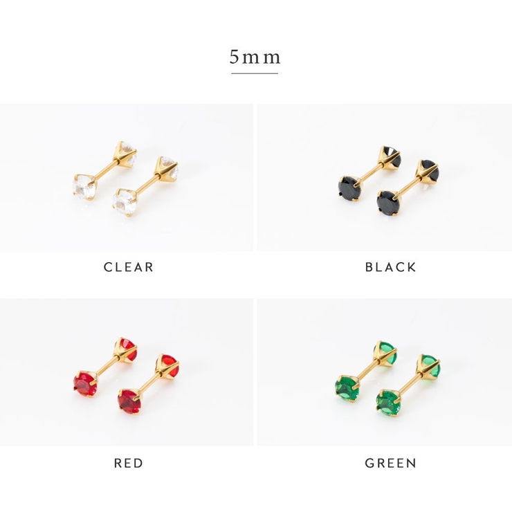 ステンレス製 ピアス 金属アレルギー | CREAM-DOT | 詳細画像7 