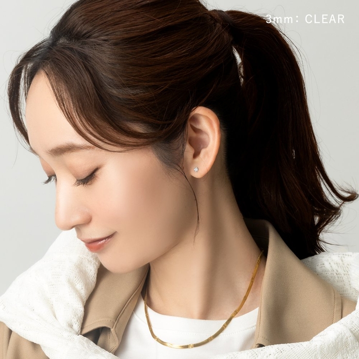 ステンレス製 ピアス 金属アレルギー | CREAM-DOT | 詳細画像9 