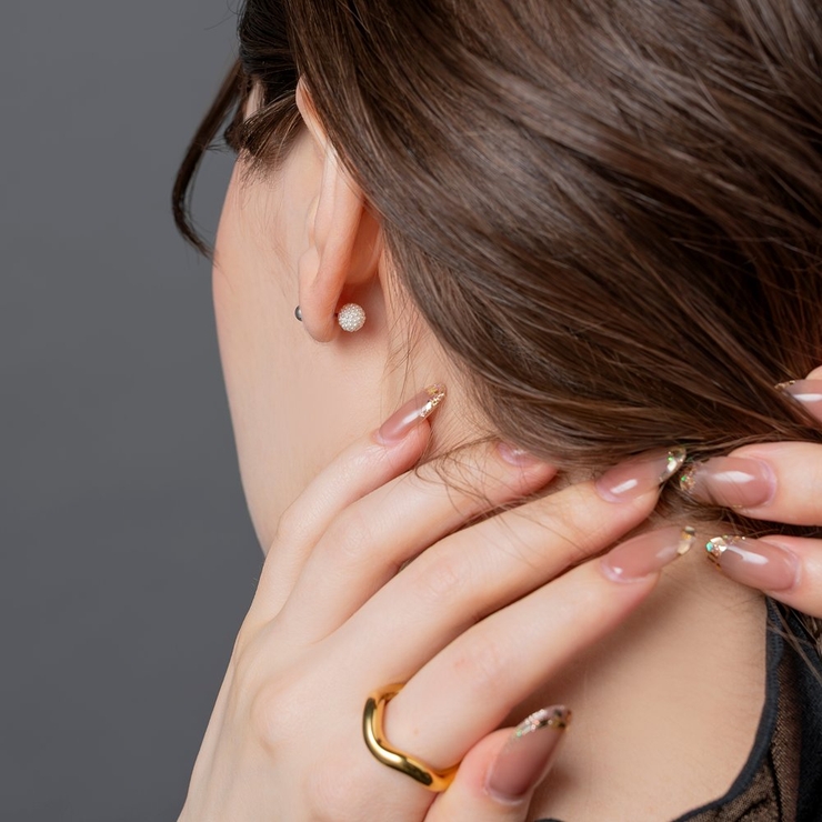 ステンレス製 ピアス 金属アレルギー | CREAM-DOT | 詳細画像11 