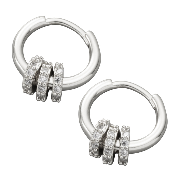 シルバー | ピアス レディース キャッチレス | CREAM-DOT