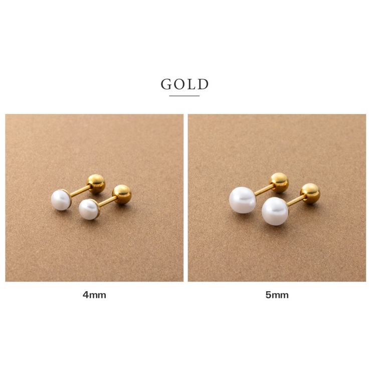 ステンレス製 ピアス 金属アレルギー | CREAM-DOT | 詳細画像4 