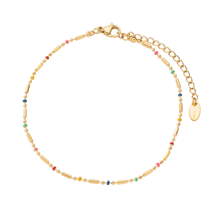 ゴールド | ステンレス製 アンクレット 金属アレルギー | CREAM-DOT