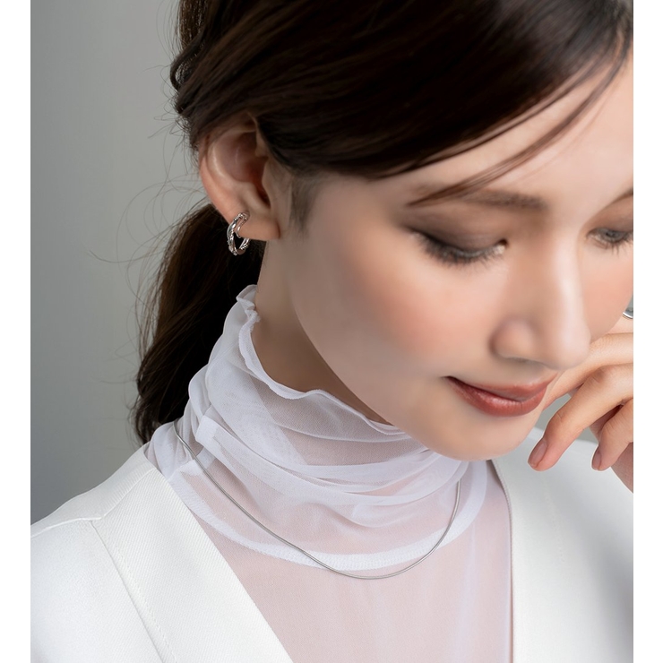 イヤリング レディース ワイヤーフィット | CREAM-DOT | 詳細画像8 