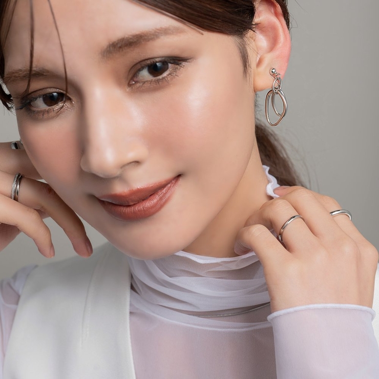 イヤリング レディース ワイヤーフィット | CREAM-DOT | 詳細画像5 