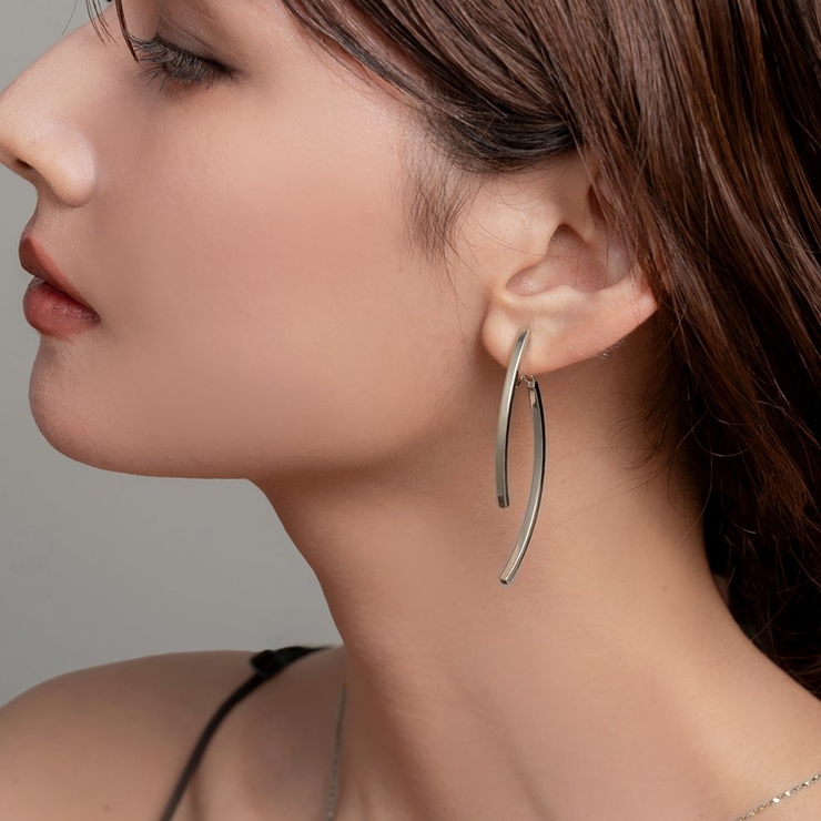 イヤリング レディース ワイヤーフィット | CREAM-DOT | 詳細画像9 