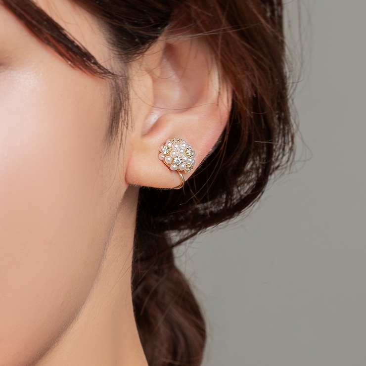 イヤリング レディース ワイヤーフィット | CREAM-DOT | 詳細画像7 