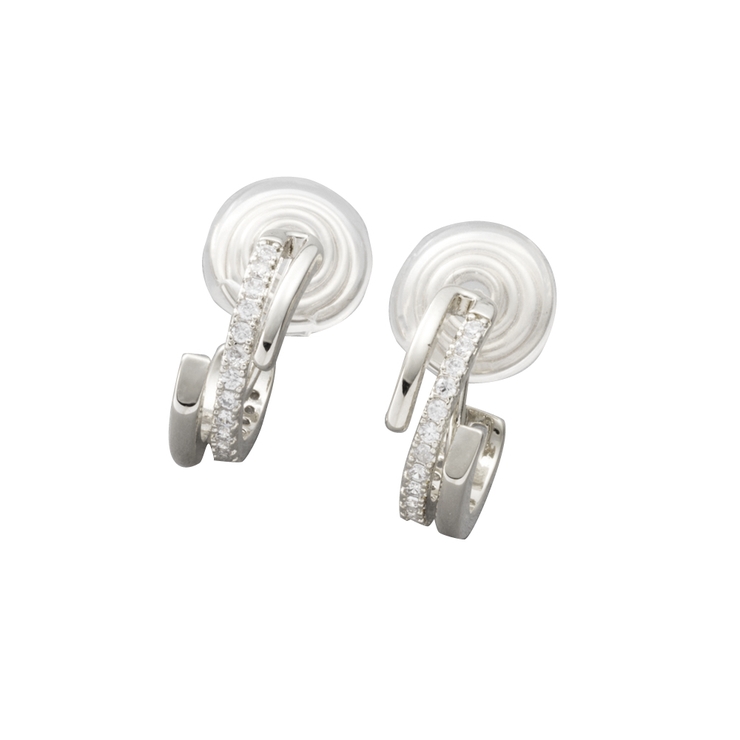 シルバー | イヤリング レディース ワイヤーフィット | CREAM-DOT