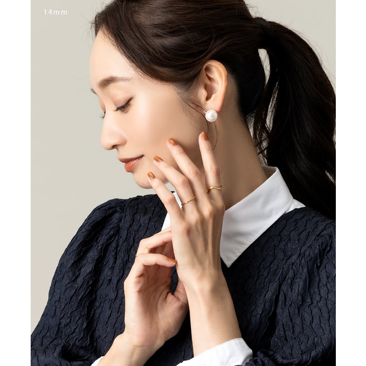 イヤリング レディース ワイヤーフィット | CREAM-DOT | 詳細画像13 