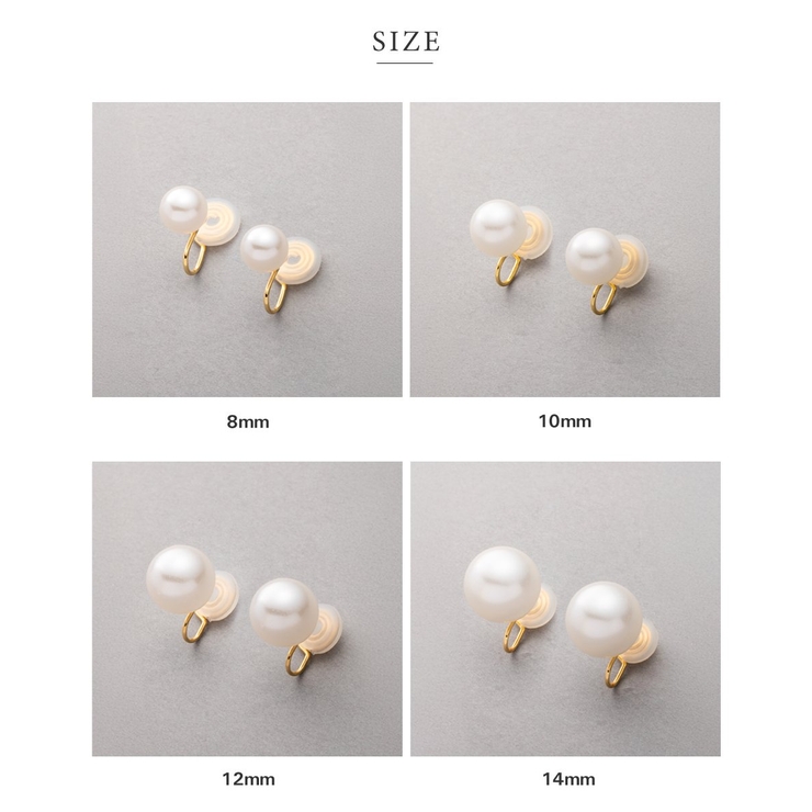 イヤリング レディース ワイヤーフィット | CREAM-DOT | 詳細画像5 