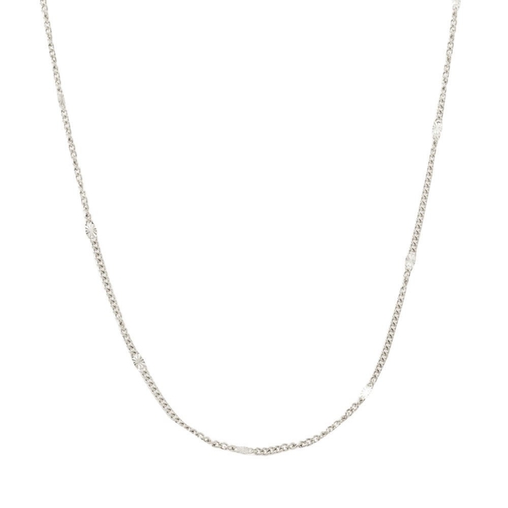 B：シルバー | ステンレス製 ネックレス 金属アレルギー | CREAM-DOT