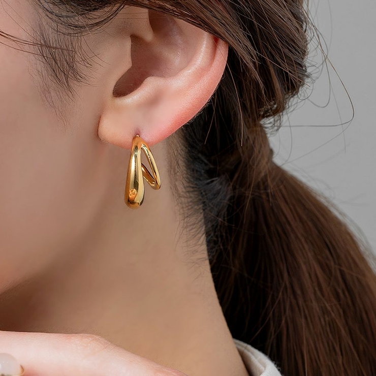 ステンレス製 ピアス 金属アレルギー | CREAM-DOT | 詳細画像1 