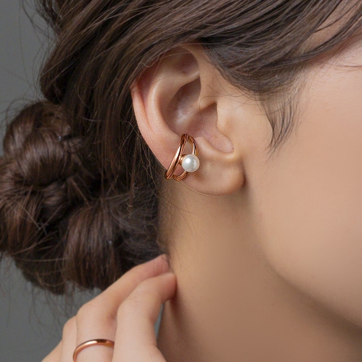 ステンレス製 イヤーカフ 金属アレルギー | CREAM-DOT | 詳細画像12 