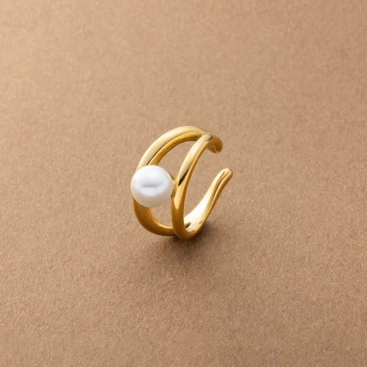 ステンレス製 イヤーカフ 金属アレルギー | CREAM-DOT | 詳細画像4 