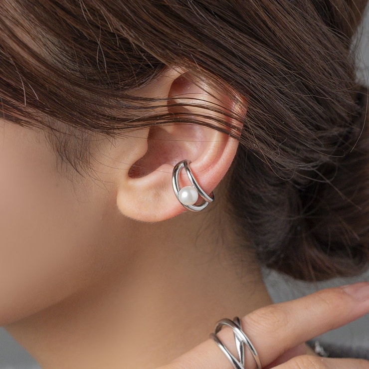 ステンレス製 イヤーカフ 金属アレルギー | CREAM-DOT | 詳細画像10 