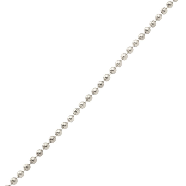 C：シルバー | ネックレス 金属アレルギー ステンレス | CREAM-DOT