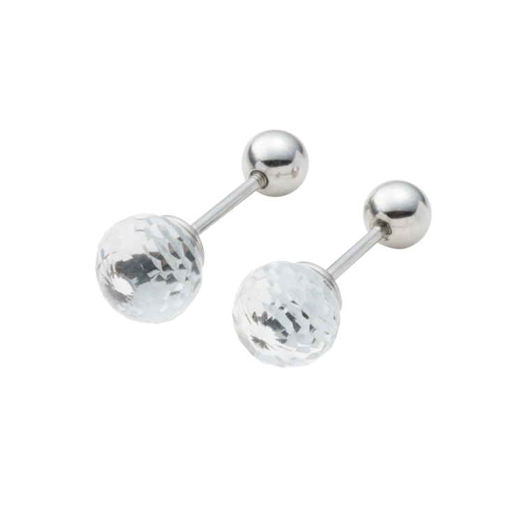 クリア | ステンレス製 ピアス 金属アレルギー | CREAM-DOT