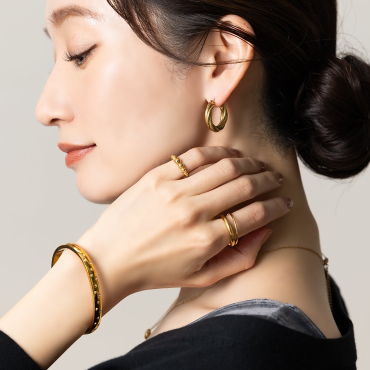 ステンレス製 バングル 金属アレルギー | CREAM-DOT | 詳細画像7 