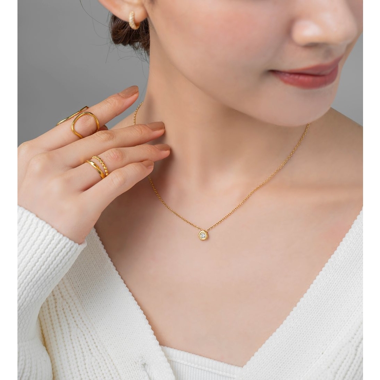 ステンレス製 ネックレス 金属アレルギー | CREAM-DOT | 詳細画像9 