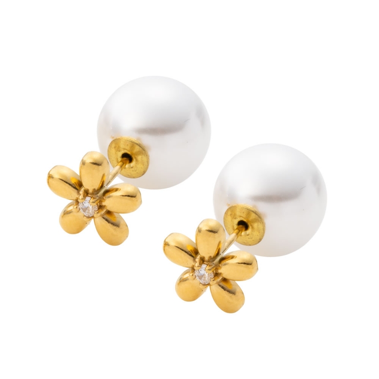 ゴールド | ステンレス製 ピアス 金属アレルギー | CREAM-DOT