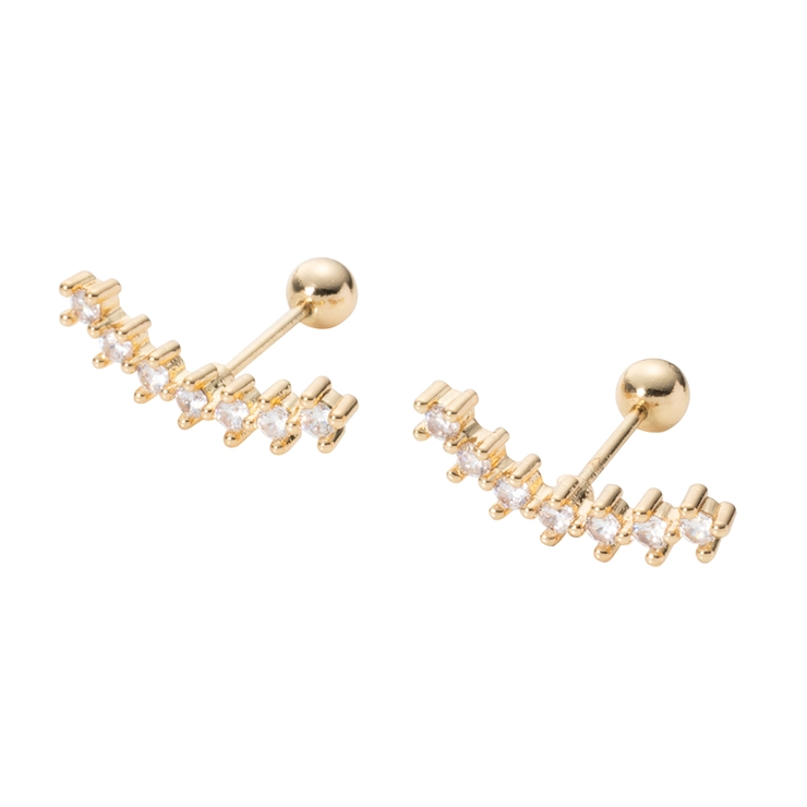 ゴールド | ピアス レディース ネジロック式 | CREAM-DOT