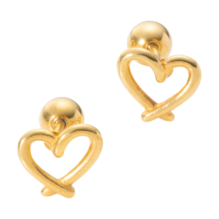 ゴールド | ステンレス製 ピアス 金属アレルギー | CREAM-DOT