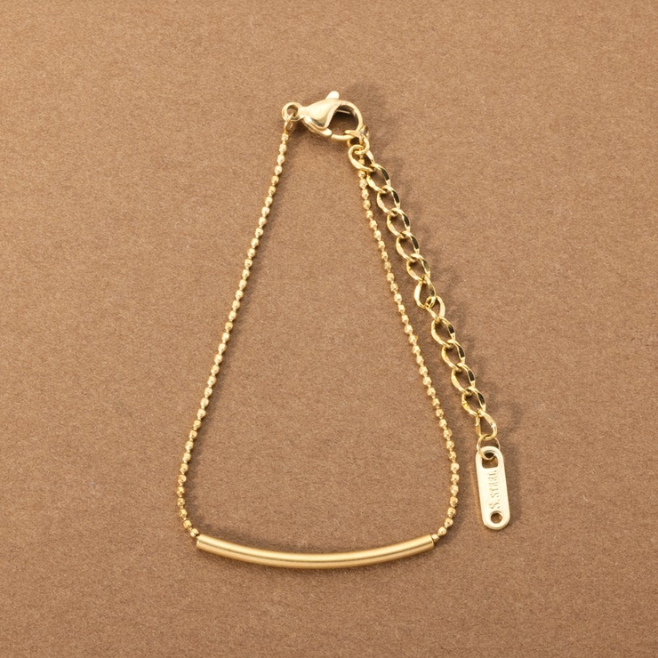 ステンレス製 ブレスレット 金属アレルギー | CREAM-DOT | 詳細画像1 